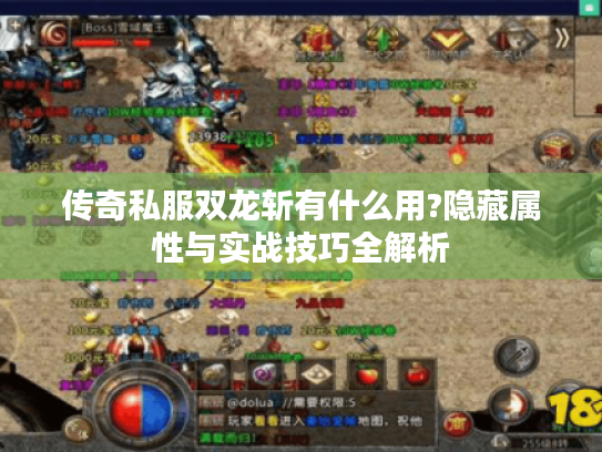 传奇私服双龙斩有什么用?隐藏属性与实战技巧全解析