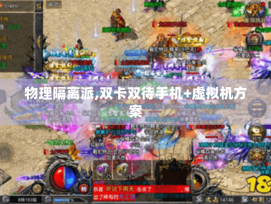 物理隔离派,双卡双待手机+虚拟机方案