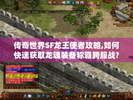 传奇世界SF龙王使者攻略,如何快速获取龙魂装备称霸跨服战?