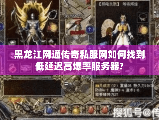 黑龙江网通传奇私服网如何找到低延迟高爆率服务器? 黑龙江网通传奇私服网如何找到低延迟高爆率服务器?