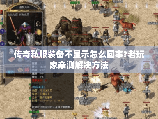 传奇私服装备不显示怎么回事?老玩家亲测解决方法
