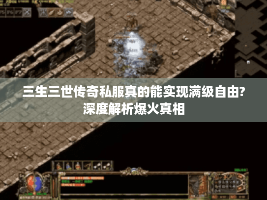 三生三世传奇私服真的能实现满级自由?深度解析爆火真相