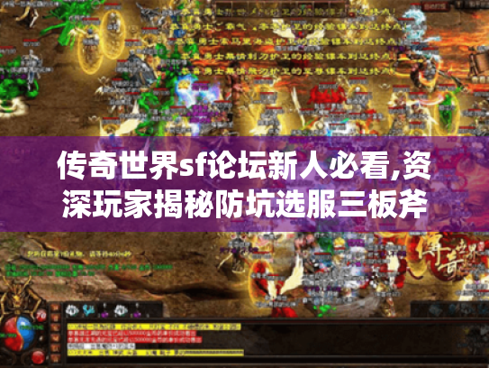 传奇世界sf论坛新人必看,资深玩家揭秘防坑选服三板斧 传奇世界sf论坛新人必看,资深玩家揭秘防坑选服三板斧