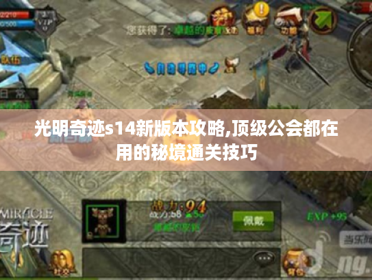 光明奇迹s14新版本攻略,顶级公会都在用的秘境通关技巧 光明奇迹s14新版本攻略,顶级公会都在用的秘境通关技巧