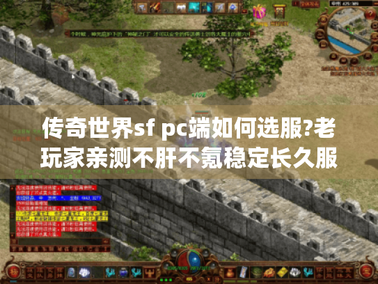 传奇世界sf pc端如何选服?老玩家亲测不肝不氪稳定长久服推荐 传奇世界sf pc端如何选服?老玩家亲测不肝不氪稳定长久服推荐
