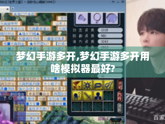 梦幻手游多开,梦幻手游多开用啥模拟器最好? 梦幻手游多开,梦幻手游多开用啥模拟器最好?