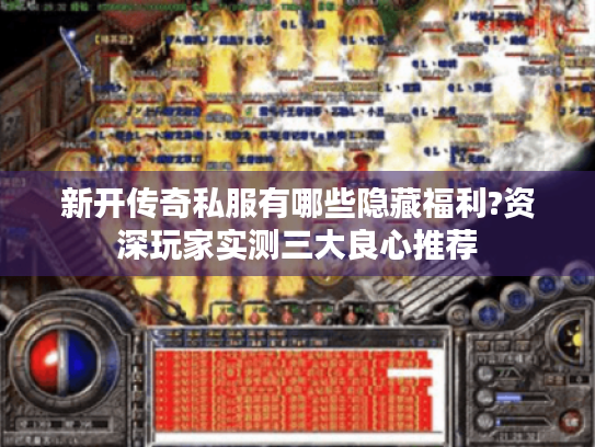 新开传奇私服有哪些隐藏福利?资深玩家实测三大良心推荐 新开传奇私服有哪些隐藏福利?资深玩家实测三大良心推荐