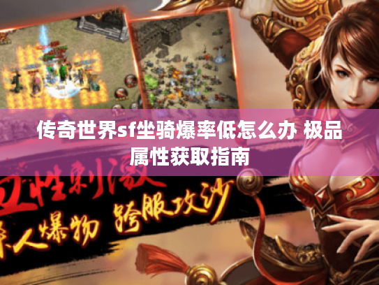 传奇世界sf坐骑爆率低怎么办 极品属性获取指南