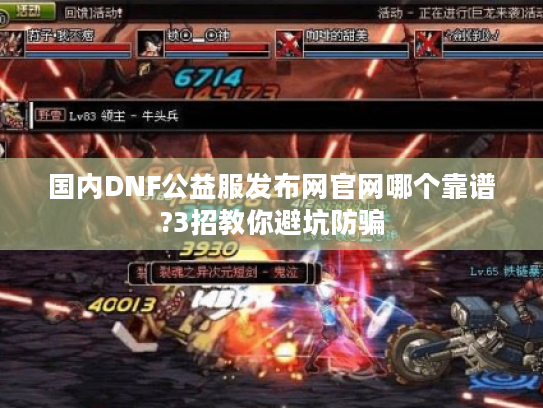 国内DNF公益服发布网官网哪个靠谱?3招教你避坑防骗 国内DNF公益服发布网官网哪个靠谱?3招教你避坑防骗