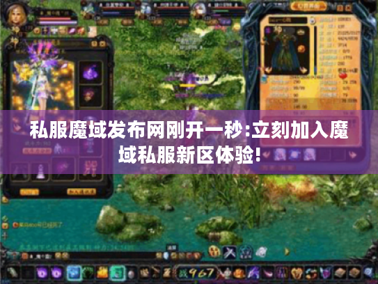 私服魔域发布网刚开一秒:立刻加入魔域私服新区体验!