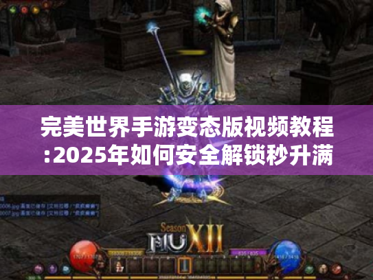 完美世界手游变态版视频教程:2025年如何安全解锁秒升满级?