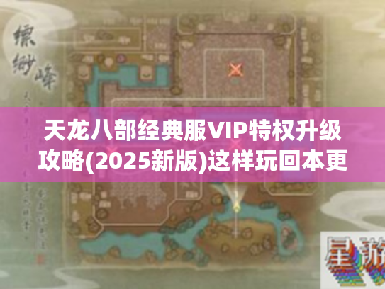 天龙八部经典服VIP特权升级攻略(2025新版)这样玩回本更快 天龙八部经典服VIP特权升级攻略(2025新版)这样玩回本更快