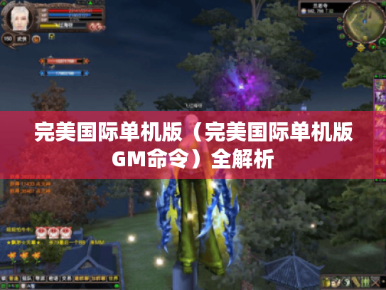 完美国际单机版(完美国际单机版GM命令)全解析 完美国际单机版(完美国际单机版GM命令)全解析