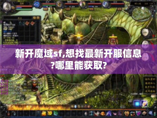 新开魔域sf,想找最新开服信息?哪里能获取? 新开魔域sf,想找最新开服信息?哪里能获取?