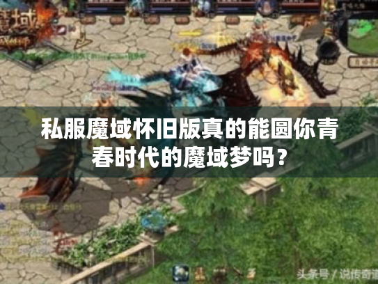 私服魔域怀旧版真的能圆你青春时代的魔域梦吗? 私服魔域怀旧版真的能圆你青春时代的魔域梦吗?