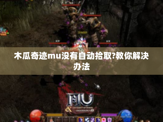 木瓜奇迹mu没有自动拾取?教你解决办法 木瓜奇迹mu没有自动拾取?教你解决办法