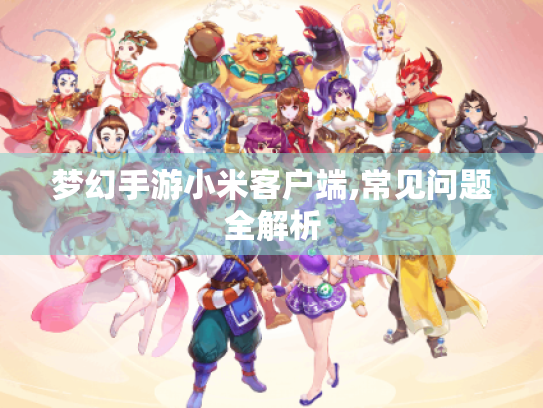 梦幻手游小米客户端,常见问题全解析 梦幻手游小米客户端,常见问题全解析