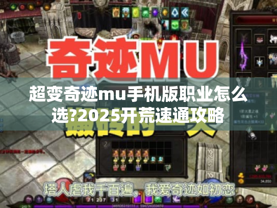 超变奇迹mu手机版职业怎么选?2025开荒速通攻略 超变奇迹mu手机版职业怎么选?2025开荒速通攻略