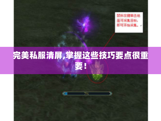 完美私服清屏,掌握这些技巧要点很重要! 完美私服清屏,掌握这些技巧要点很重要!