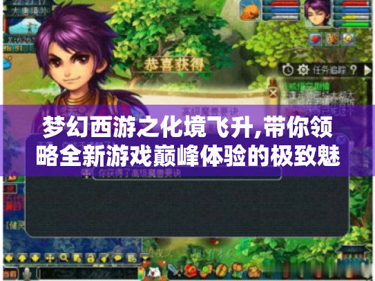 梦幻西游之化境飞升,带你领略全新游戏巅峰体验的极致魅力 梦幻西游之化境飞升,带你领略全新游戏巅峰体验的极致魅力