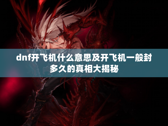 dnf开飞机什么意思及开飞机一般封多久的真相大揭秘 dnf开飞机什么意思及开飞机一般封多久的真相大揭秘