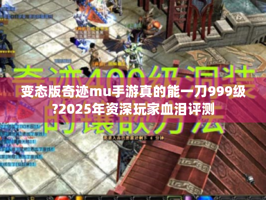 变态版奇迹mu手游真的能一刀999级?2025年资深玩家血泪评测 变态版奇迹mu手游真的能一刀999级?2025年资深玩家血泪评测