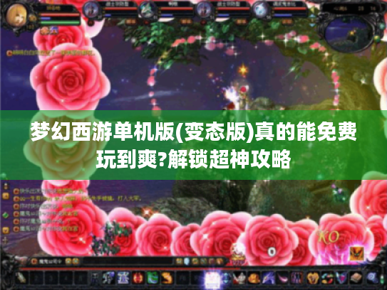 梦幻西游单机版(变态版)真的能免费玩到爽?解锁超神攻略 梦幻西游单机版(变态版)真的能免费玩到爽?解锁超神攻略