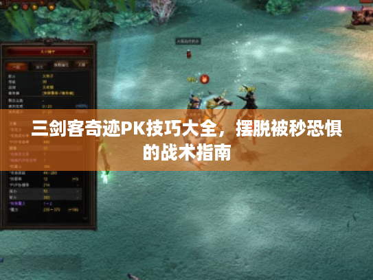 三剑客奇迹PK技巧大全,摆脱被秒恐惧的战术指南 三剑客奇迹PK技巧大全,摆脱被秒恐惧的战术指南