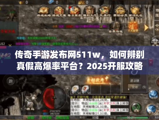 传奇手游发布网511w,如何辨别真假高爆率平台?2025开服攻略速递! 传奇手游发布网511w,如何辨别真假高爆率平台?2025开服攻略速递!