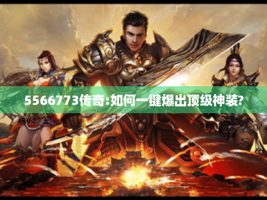 5566773传奇:如何一键爆出顶级神装? 5566773传奇:如何一键爆出顶级神装?