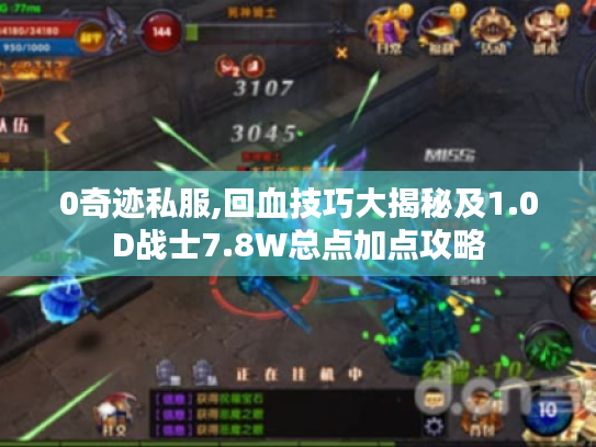 0奇迹私服,回血技巧大揭秘及1.0D战士7.8W总点加点攻略 0奇迹私服,回血技巧大揭秘及1.0D战士7.8W总点加点攻略