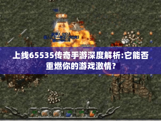 上线65535传奇手游深度解析:它能否重燃你的游戏激情?
