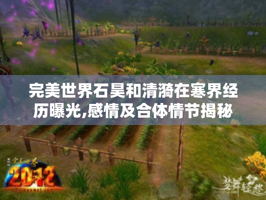 完美世界石昊和清漪在寒界经历曝光,感情及合体情节揭秘 完美世界石昊和清漪在寒界经历曝光,感情及合体情节揭秘