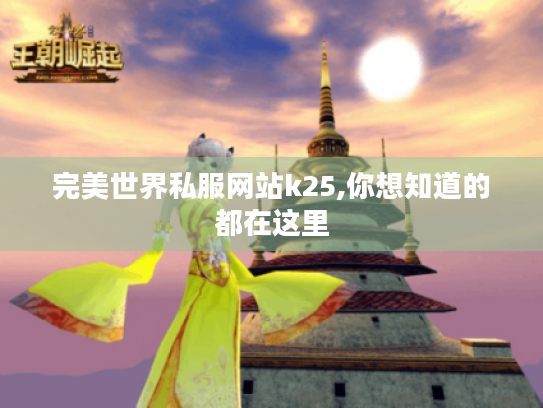 完美世界私服网站k25,你想知道的都在这里 完美世界私服网站k25,你想知道的都在这里