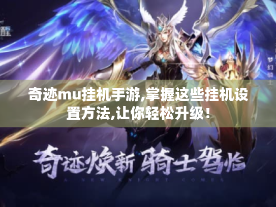 奇迹mu挂机手游,掌握这些挂机设置方法,让你轻松升级! 奇迹mu挂机手游,掌握这些挂机设置方法,让你轻松升级!