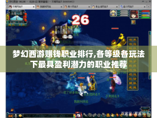 梦幻西游赚钱职业排行,各等级各玩法下最具盈利潜力的职业推荐 梦幻西游赚钱职业排行,各等级各玩法下最具盈利潜力的职业推荐