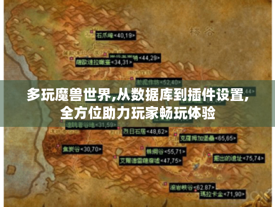 多玩魔兽世界,从数据库到插件设置,全方位助力玩家畅玩体验 多玩魔兽世界,从数据库到插件设置,全方位助力玩家畅玩体验