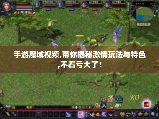 手游魔域视频,带你揭秘激情玩法与特色,不看亏大了! 手游魔域视频,带你揭秘激情玩法与特色,不看亏大了!