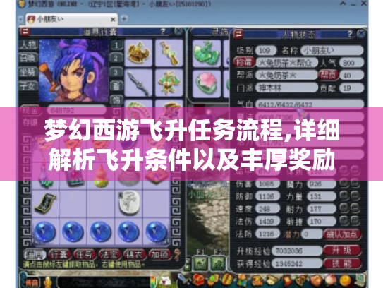 梦幻西游飞升任务流程,详细解析飞升条件以及丰厚奖励 梦幻西游飞升任务流程,详细解析飞升条件以及丰厚奖励