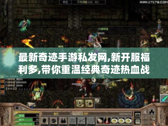 最新奇迹手游私发网,新开服福利多,带你重温经典奇迹热血战斗