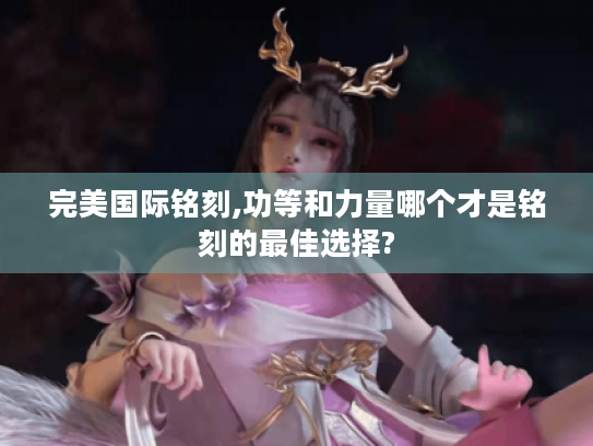 完美国际铭刻,功等和力量哪个才是铭刻的最佳选择? 完美国际铭刻,功等和力量哪个才是铭刻的最佳选择?