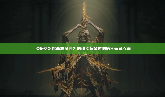 《悟空》挑战难度高?揭秘《黄金树幽影》玩家心声 《悟空》挑战难度高?揭秘《黄金树幽影》玩家心声