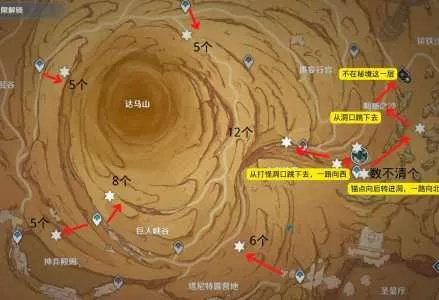 《原神》沙脂蛹宝藏地图攻略,隐藏点位全揭秘 《原神》沙脂蛹宝藏地图攻略,隐藏点位全揭秘