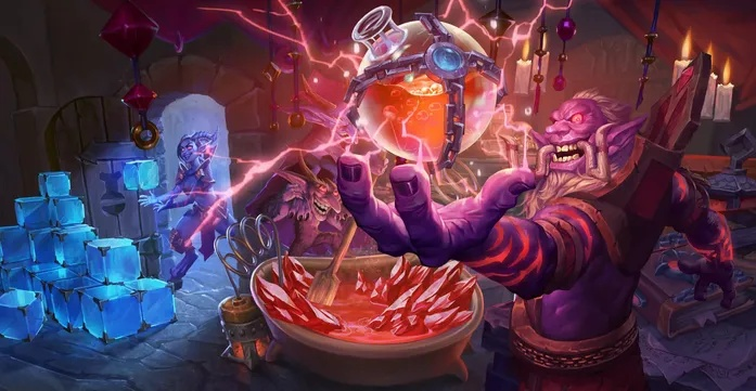 《炉石传说》骷髅法新攻略：纳斯利亚堡悬案卡组深度解析，助你制胜之道