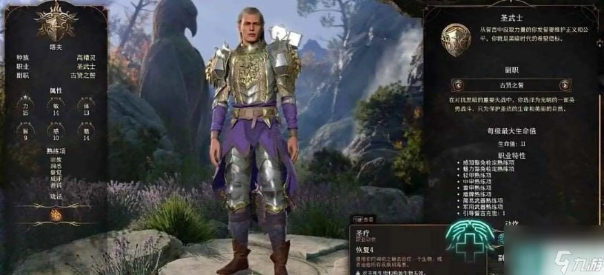 博德之门3圣武士职业攻略：三职业构筑技巧揭秘