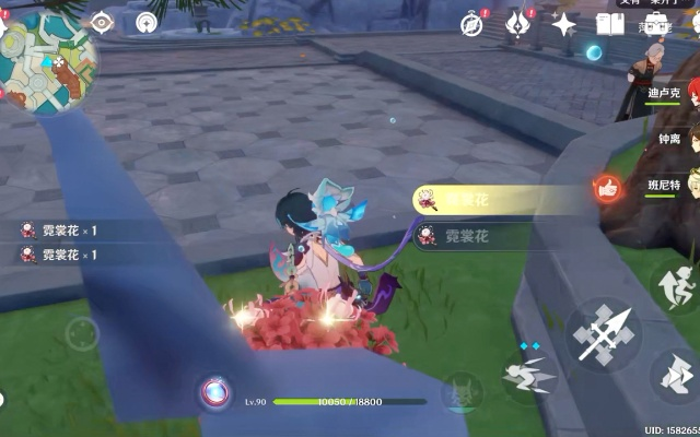 《原神》4.1霓裳花速刷攻略:隐藏采集点大揭秘 《原神》4.1霓裳花速刷攻略:隐藏采集点大揭秘