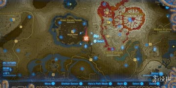 《荒野之息》全神庙宝箱地标攻略地图汇总