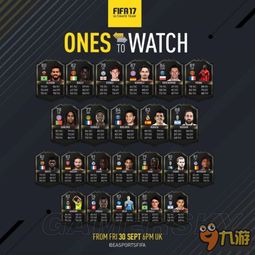 FIFA17 OTW阵容深度解析：揭秘核心球员数值排行