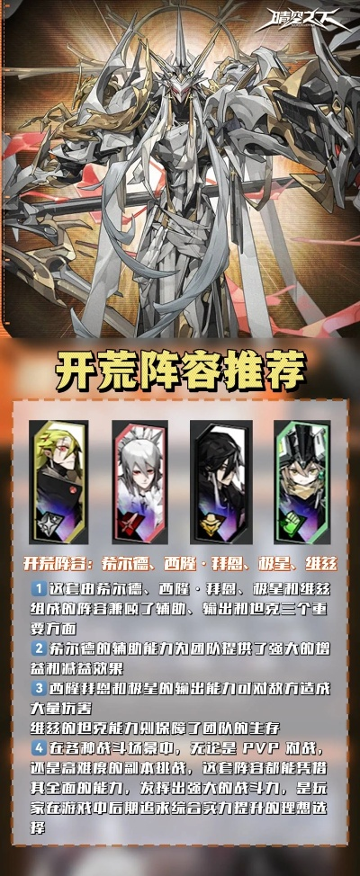 《异度之刃3》新手开荒英雄攻略:最强开荒阵容推荐 《异度之刃3》新手开荒英雄攻略:最强开荒阵容推荐