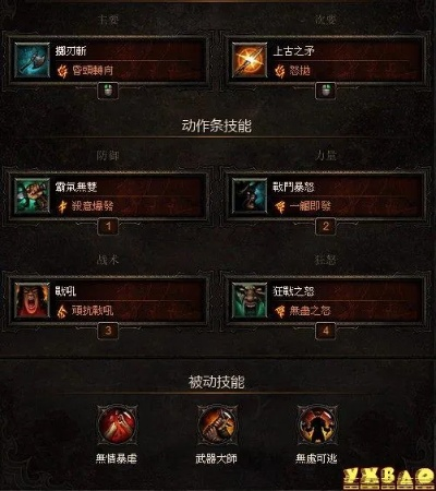 暗黑破坏神3野蛮人毁灭天赋解析:技能树深度攻略 暗黑破坏神3野蛮人毁灭天赋解析:技能树深度攻略